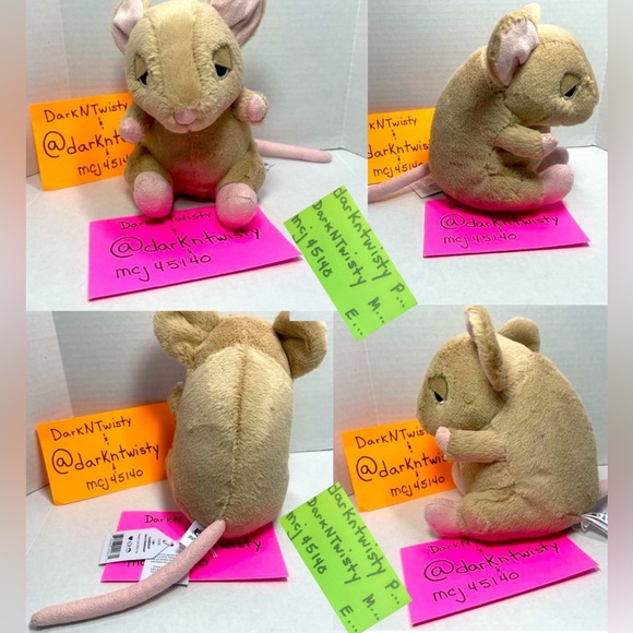 RETIRED BNWT Jellycat Cuddlebud Darcy Dormouse AUTHENTIC DIGITAL SALES RECEIPT - Picture 2 of 15